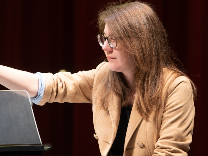 anima Musik bei der Eröffnung mit Angelika Bertel
